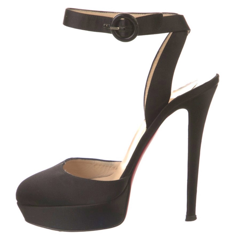 Christian Louboutin Slingback Platform Pumps